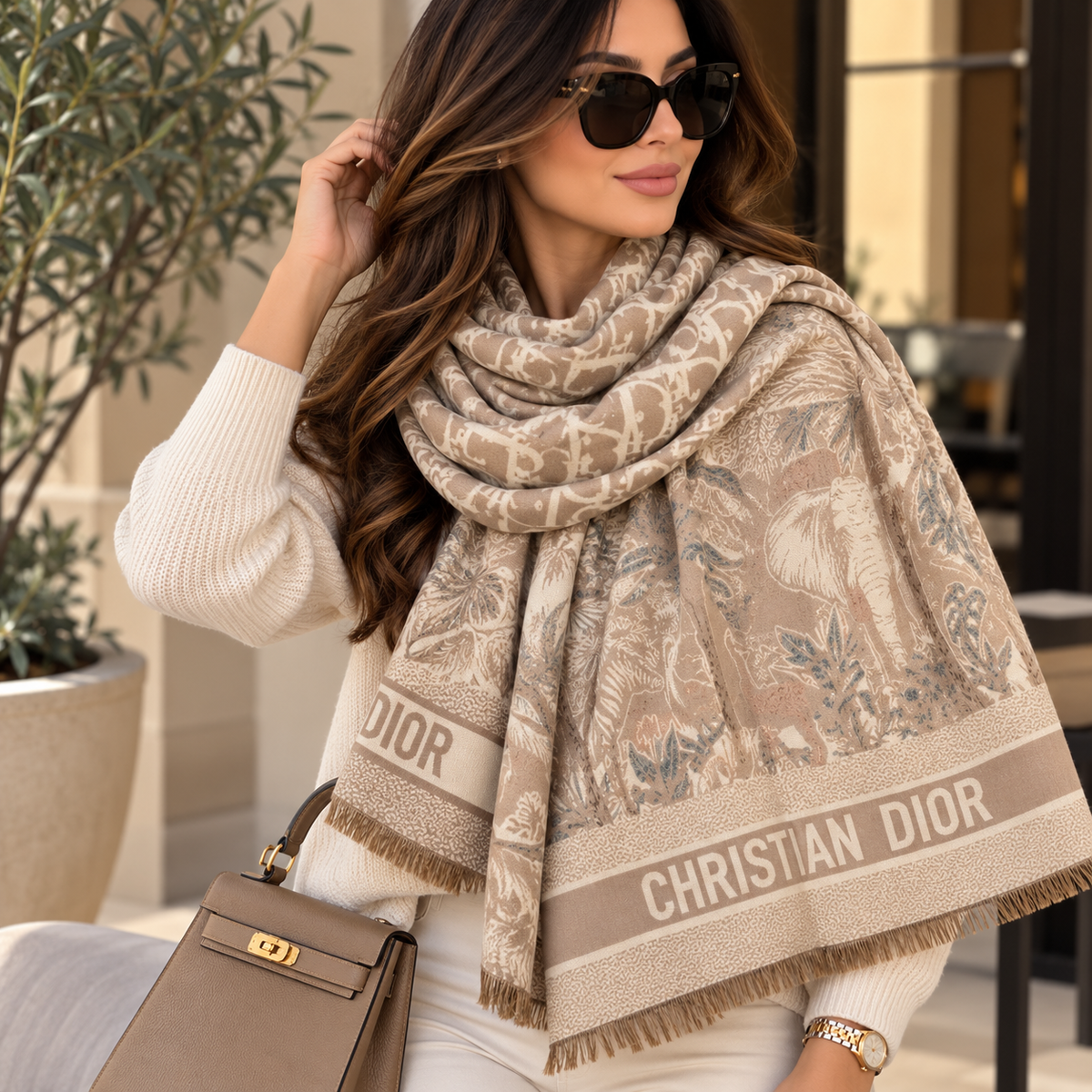 Dior Chashmere Scarf