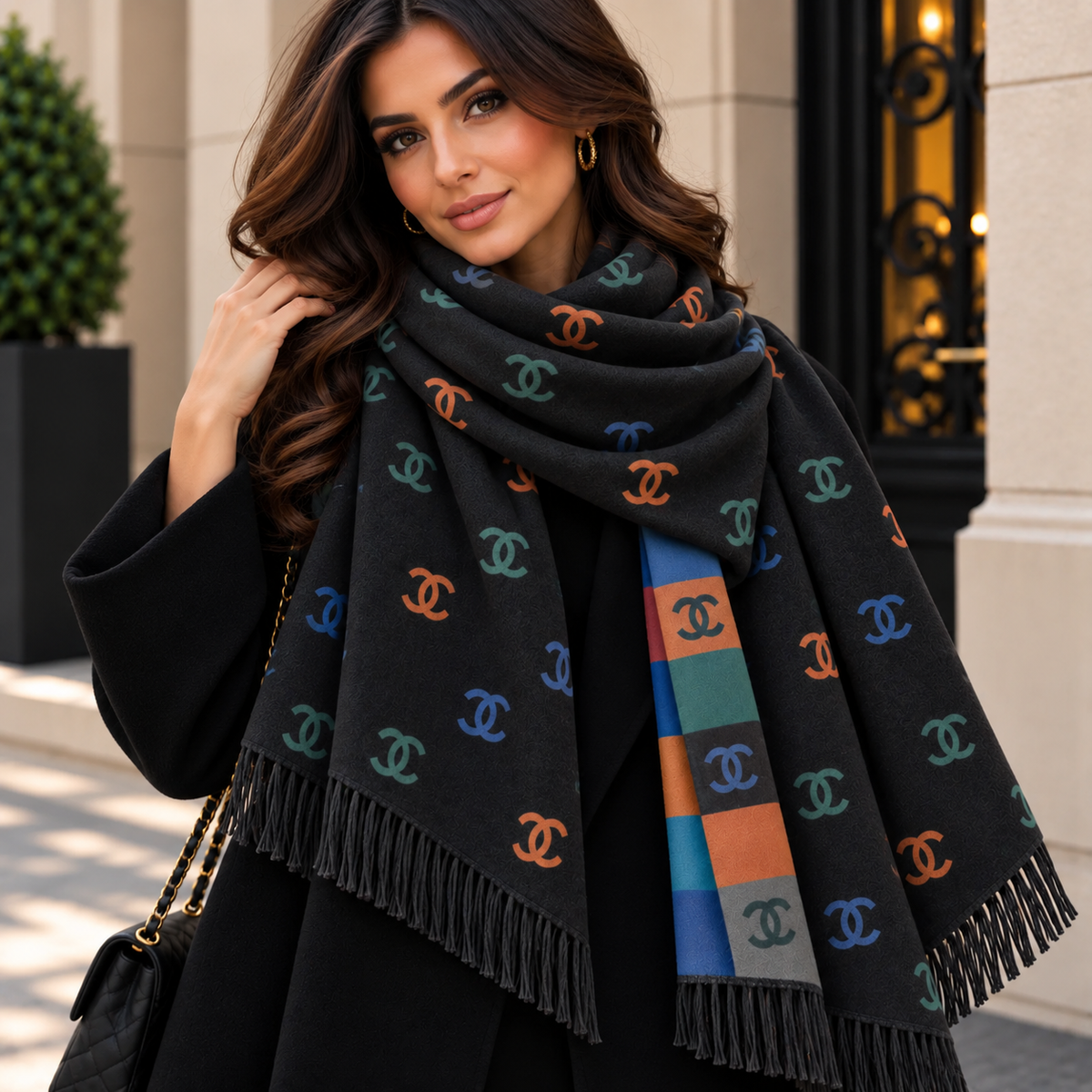Chanel Cashmere Scarf