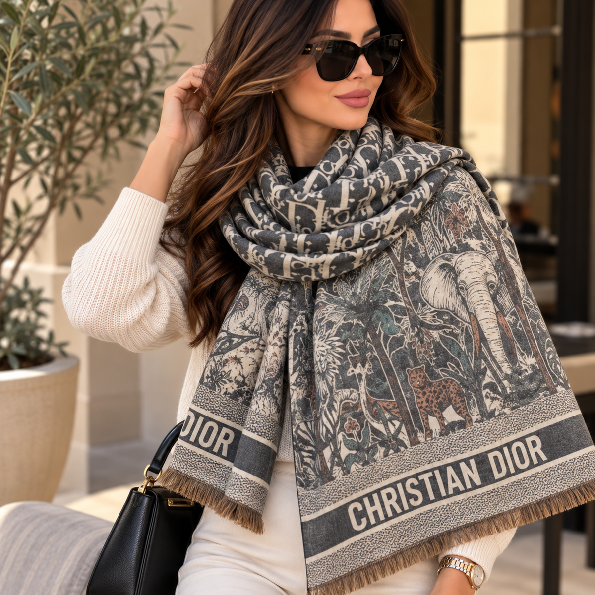 Dior Chashmere Scarf