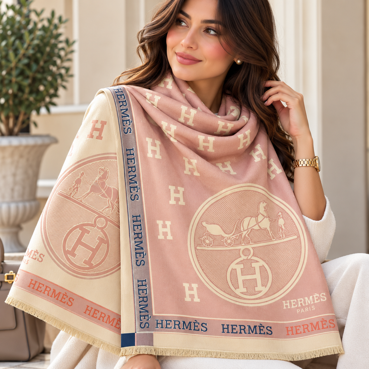 Hermès Cashmere Scarf