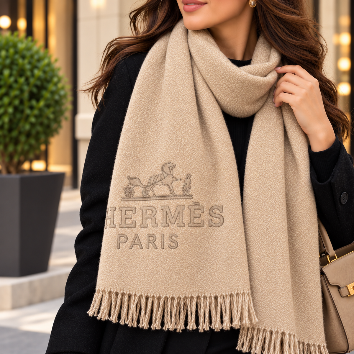 Hermès Cashmere Scarf