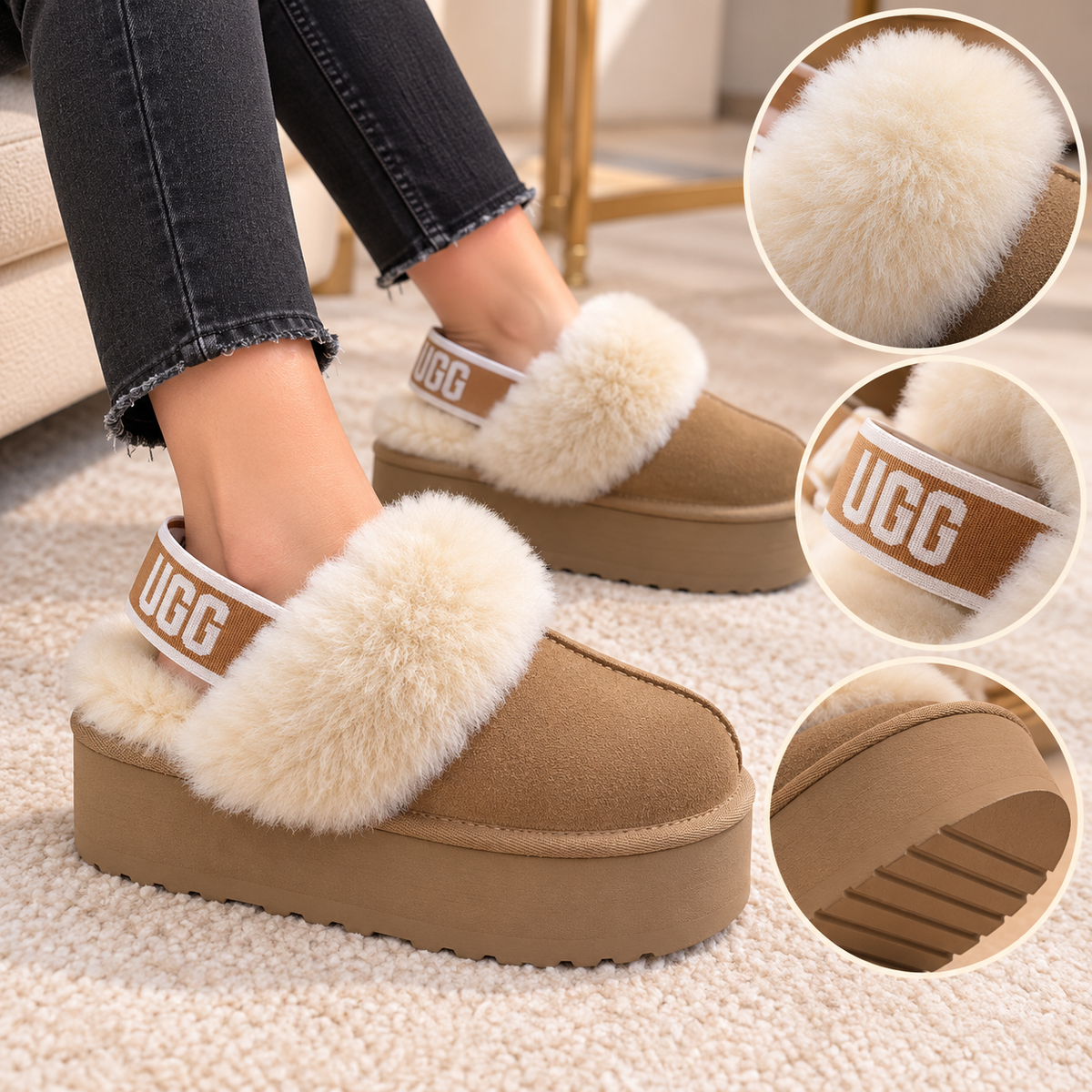 UGG Funkette Slipper