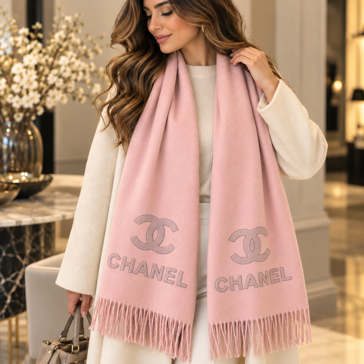 Chanel Cashmere Scarf