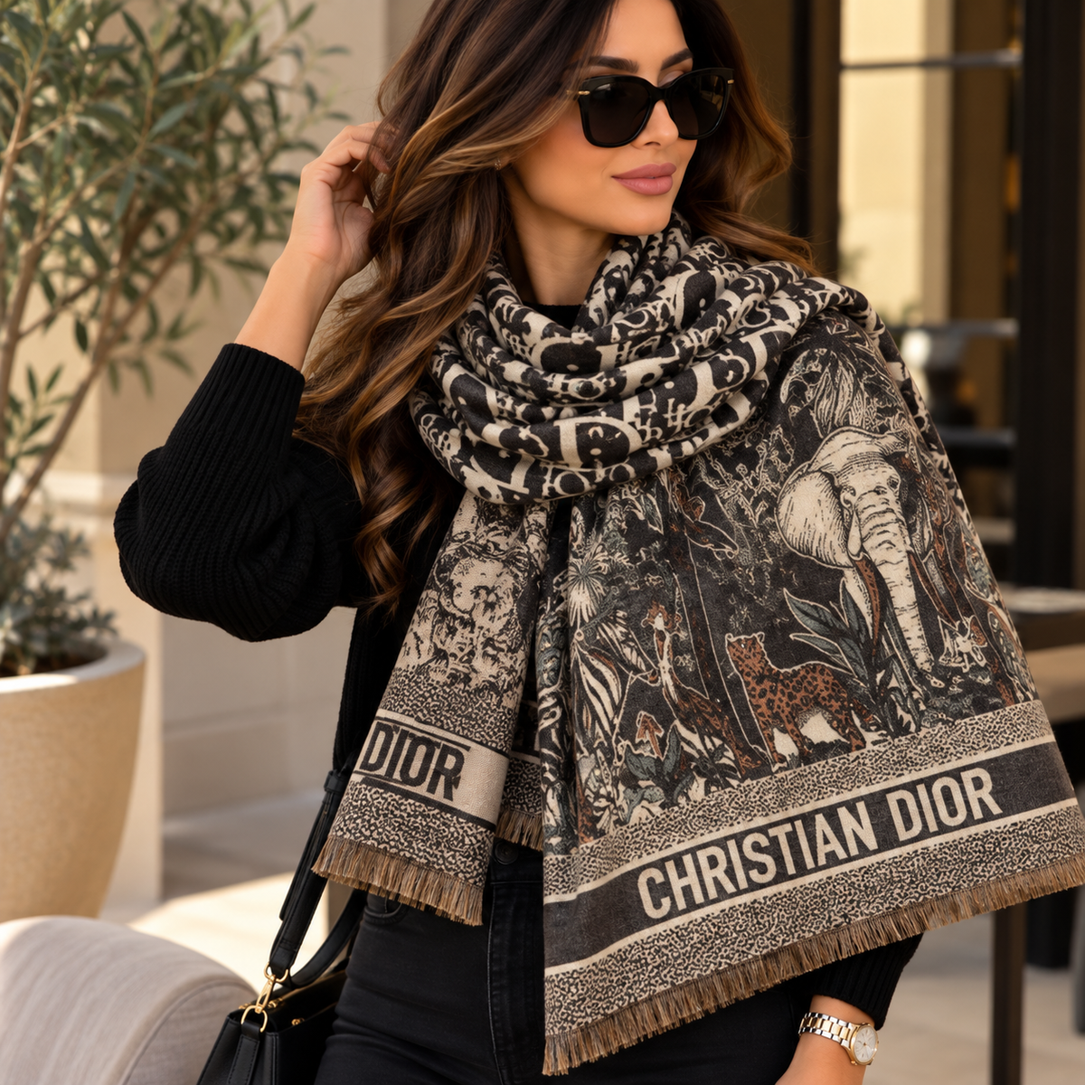 Dior Chashmere Scarf