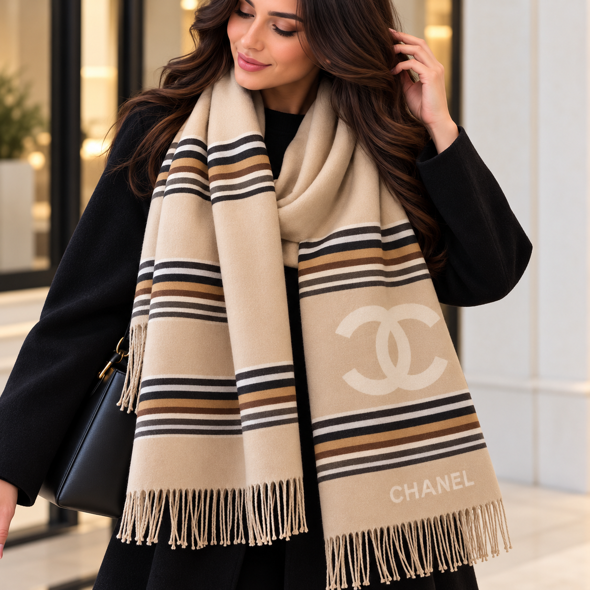 Chanel Cashmere Scarf