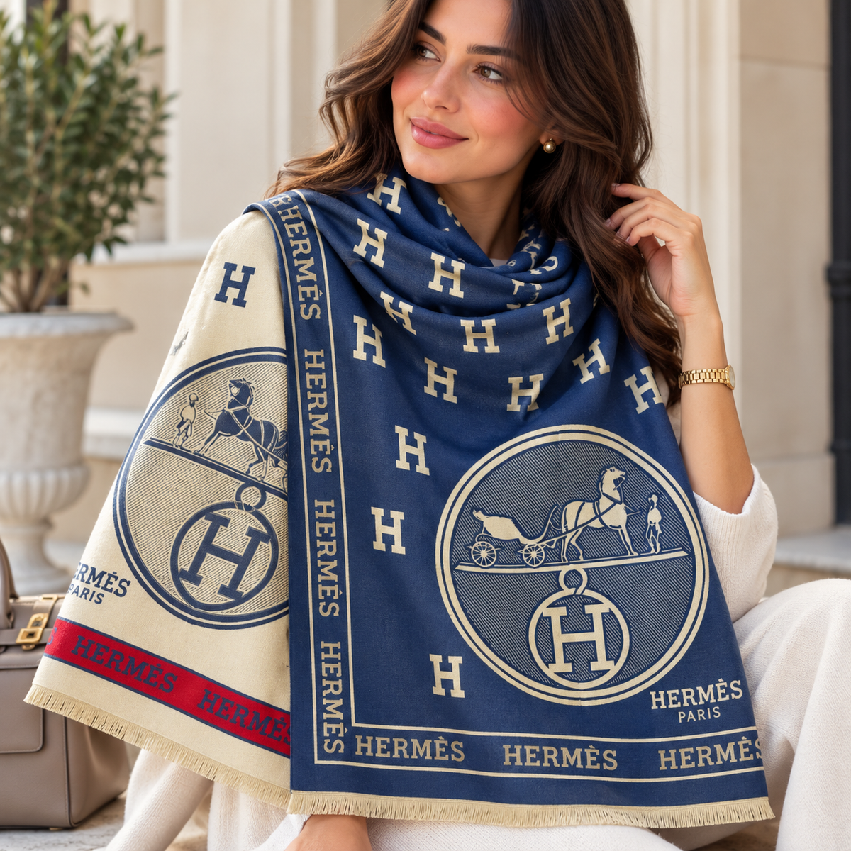 Hermès Cashmere Scarf