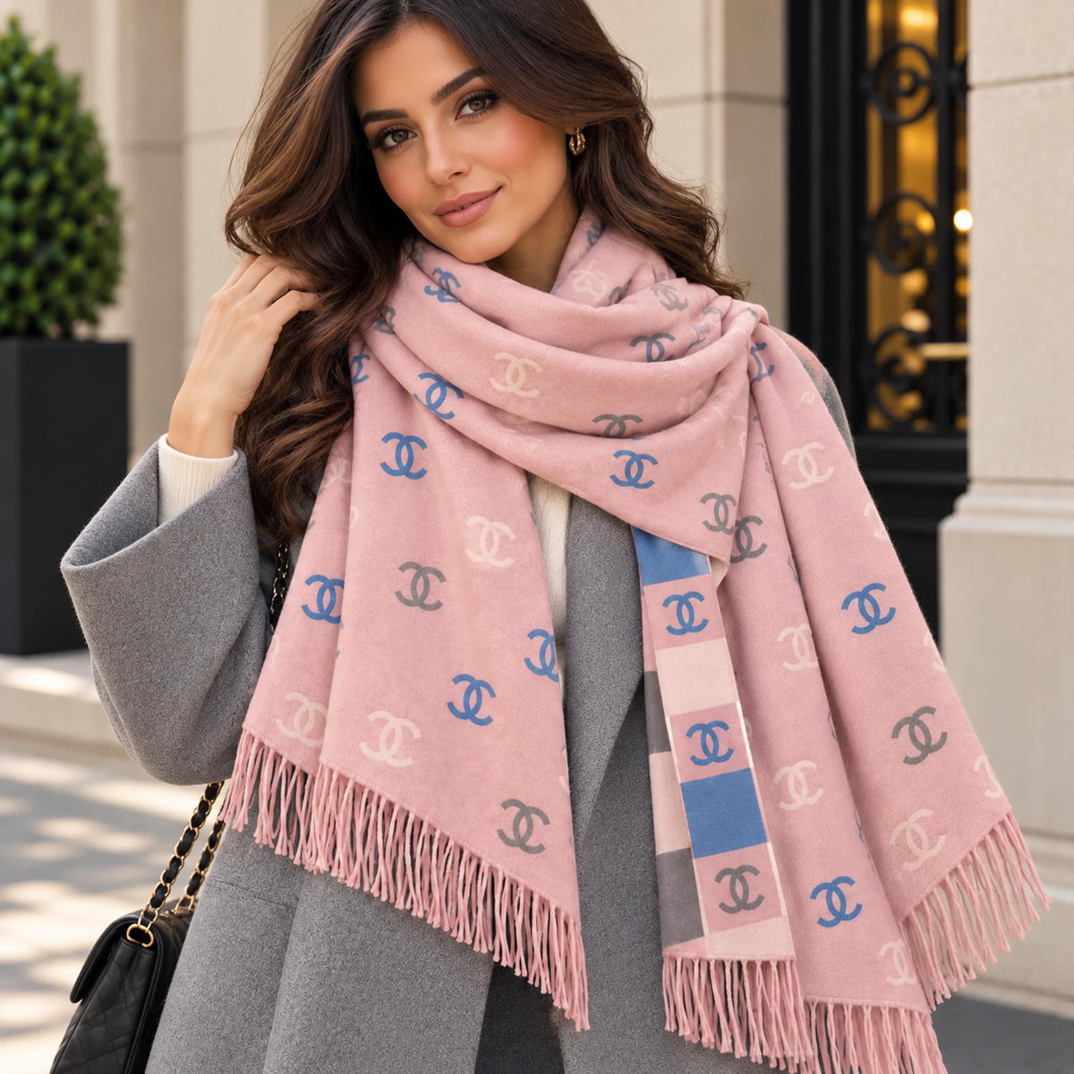 Chanel Cashmere Scarf