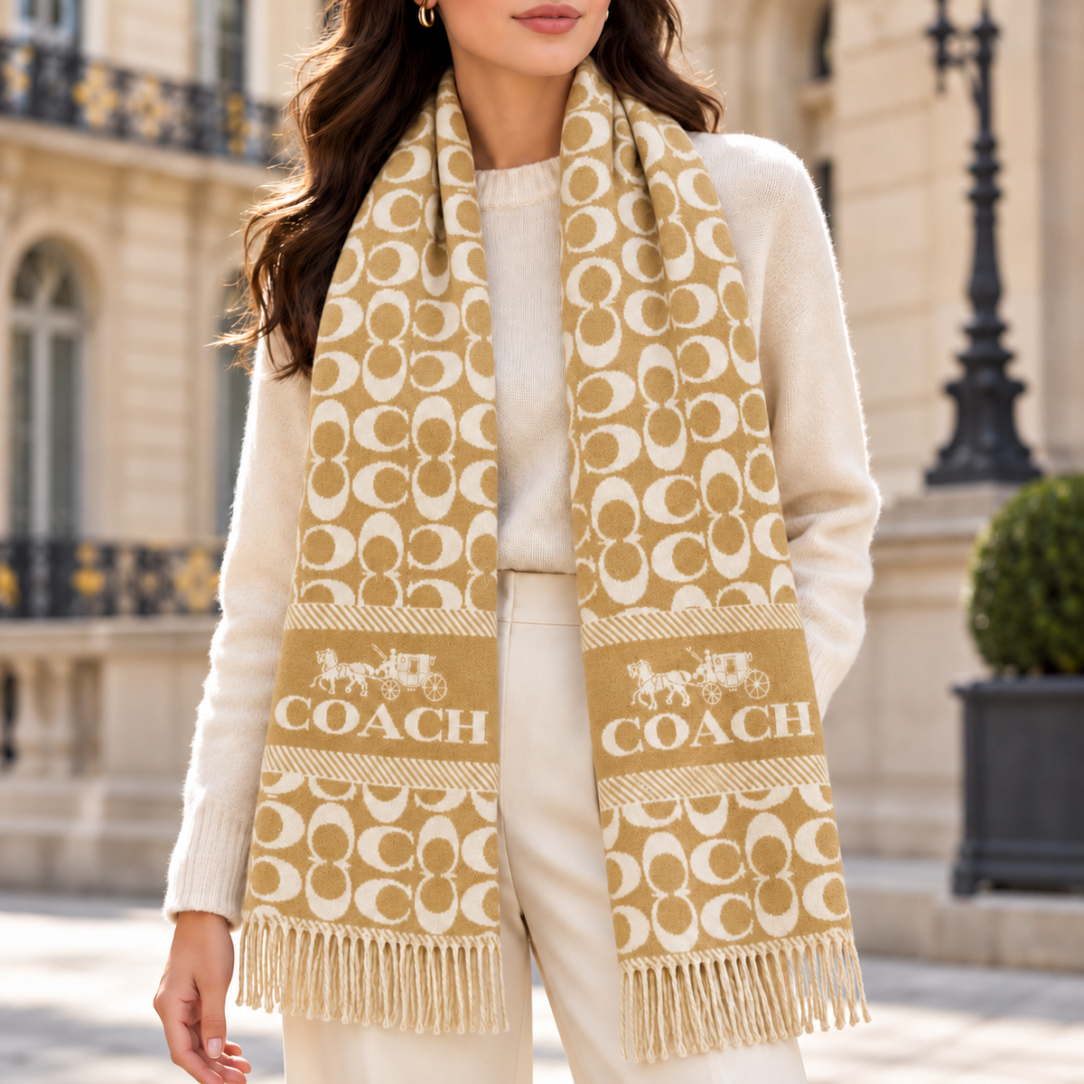 Coach Cashmere Scarf