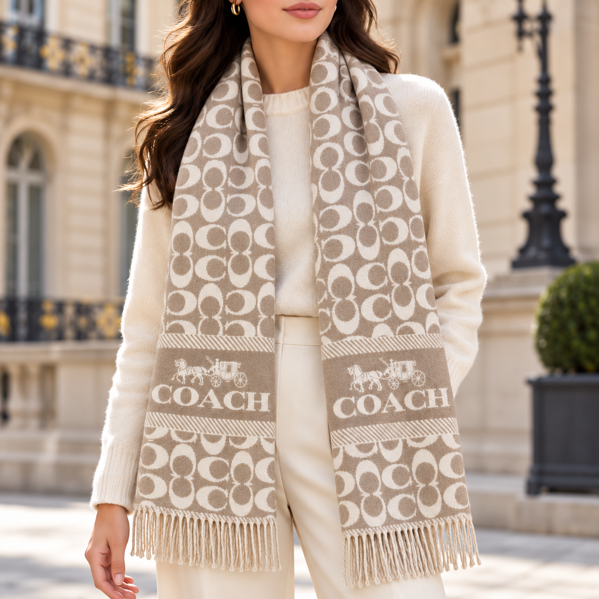 Coach Cashmere Scarf