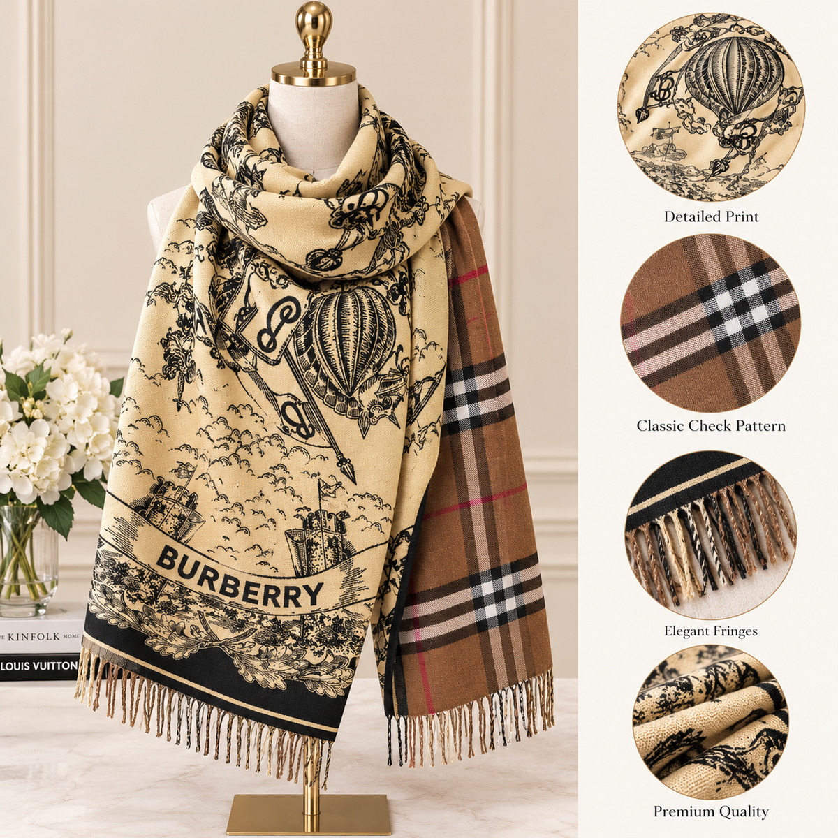 Burberry Cashmere Scarf