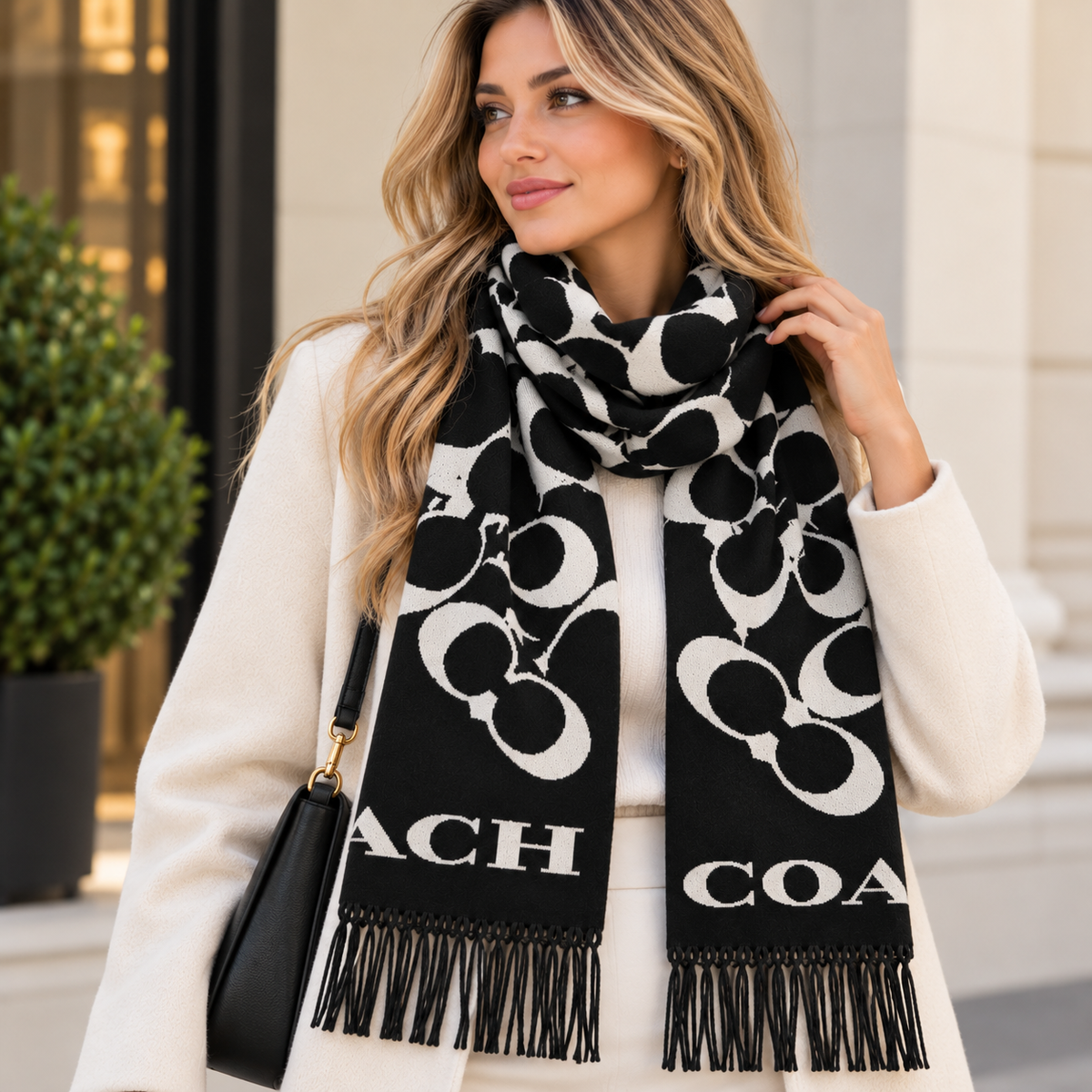 Coach Cashmere Scarf