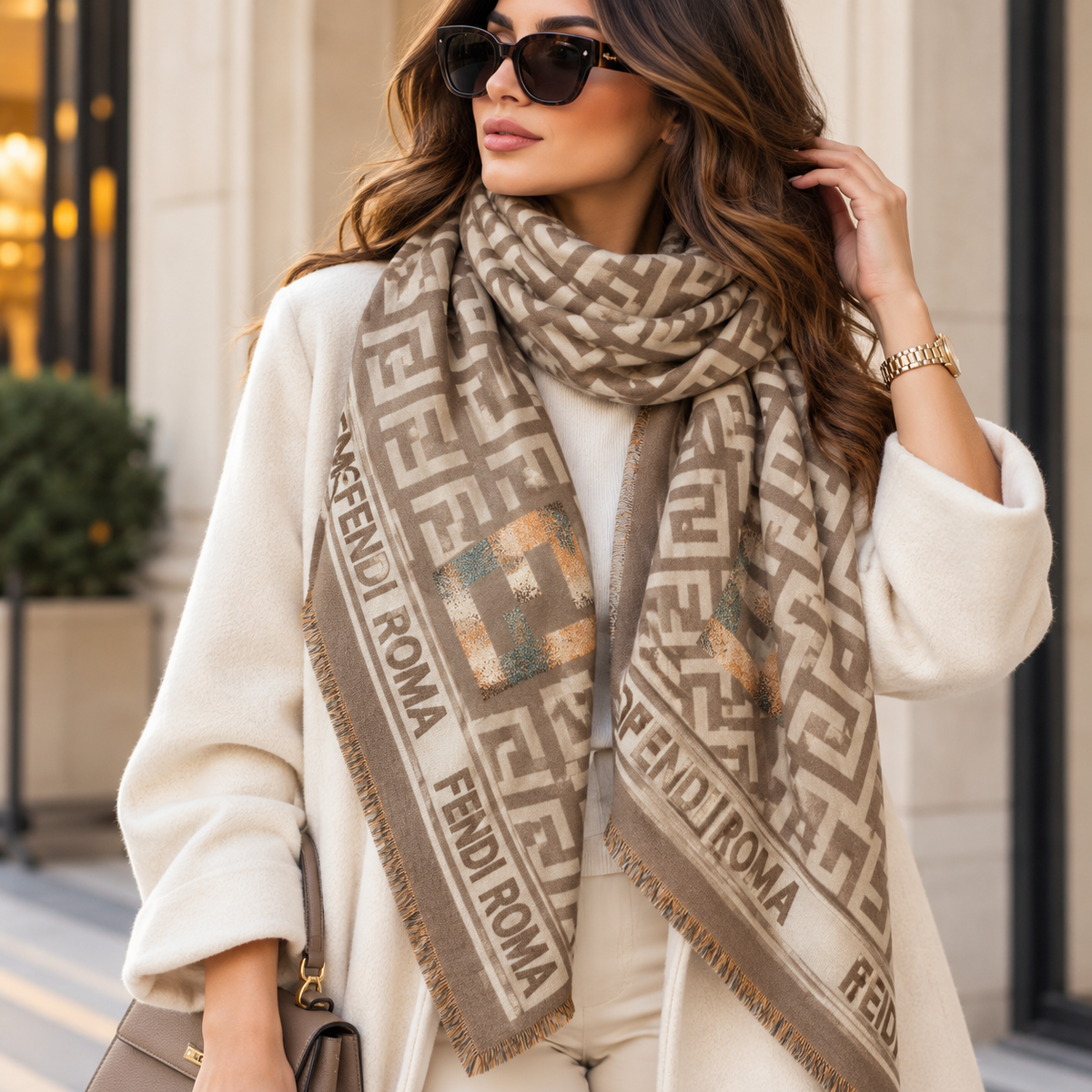Fendi Cashmere Scarf