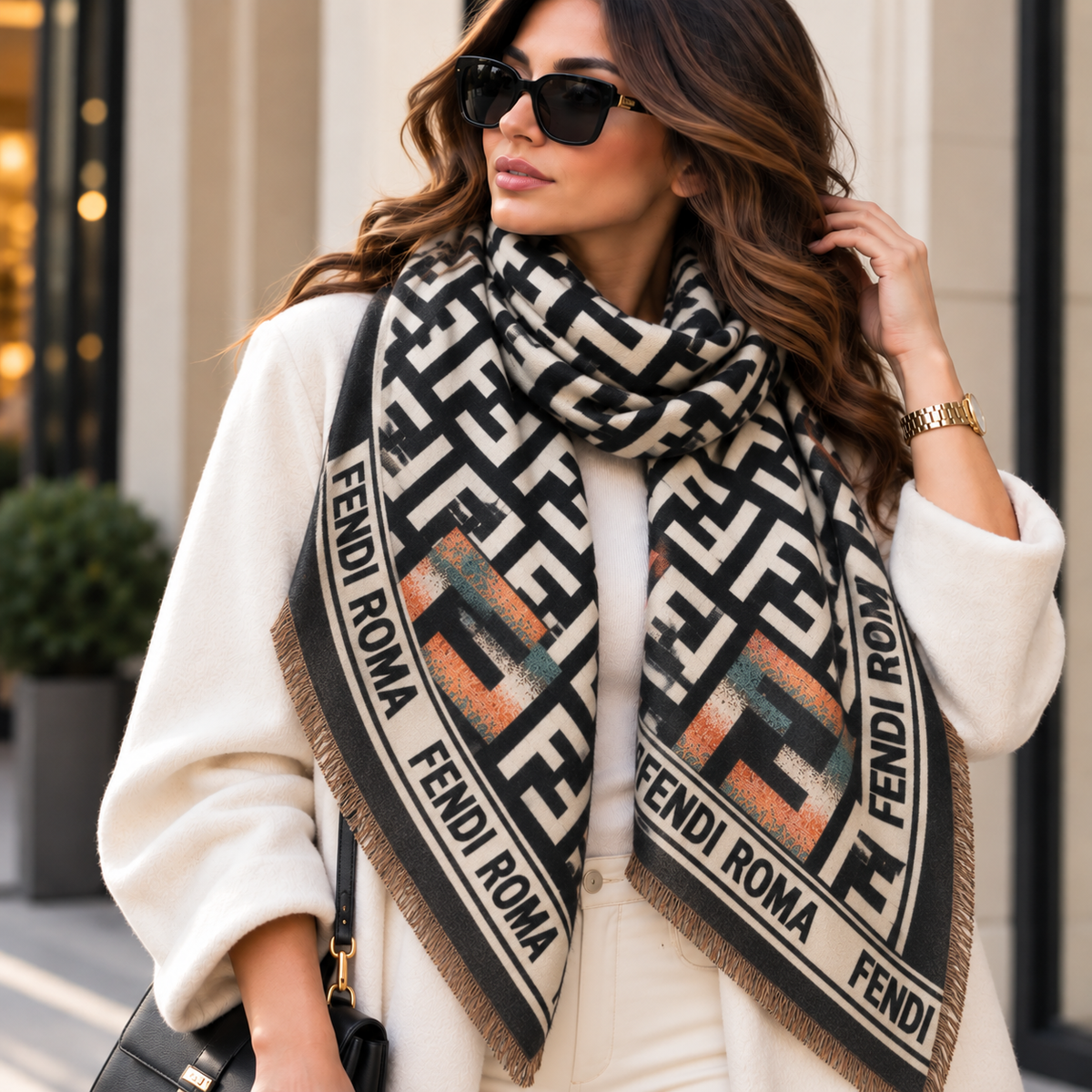 Fendi Cashmere Scarf