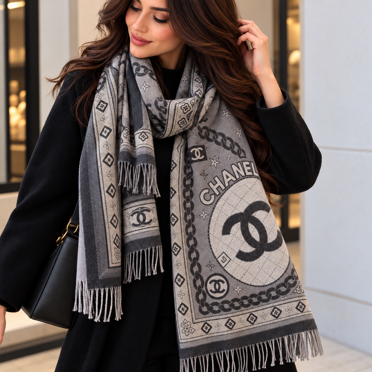 Chanel Cashmere Scarf
