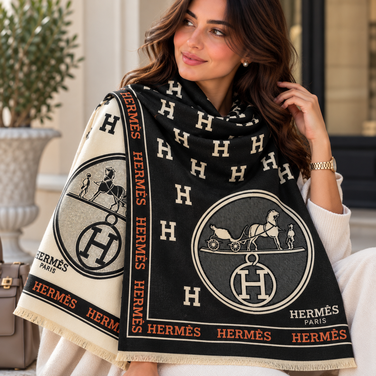 Hermès Cashmere Scarf