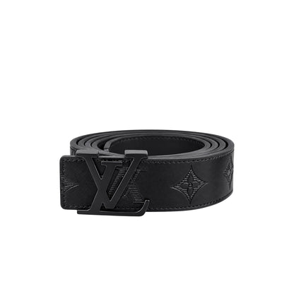 Black LV monogram Belt