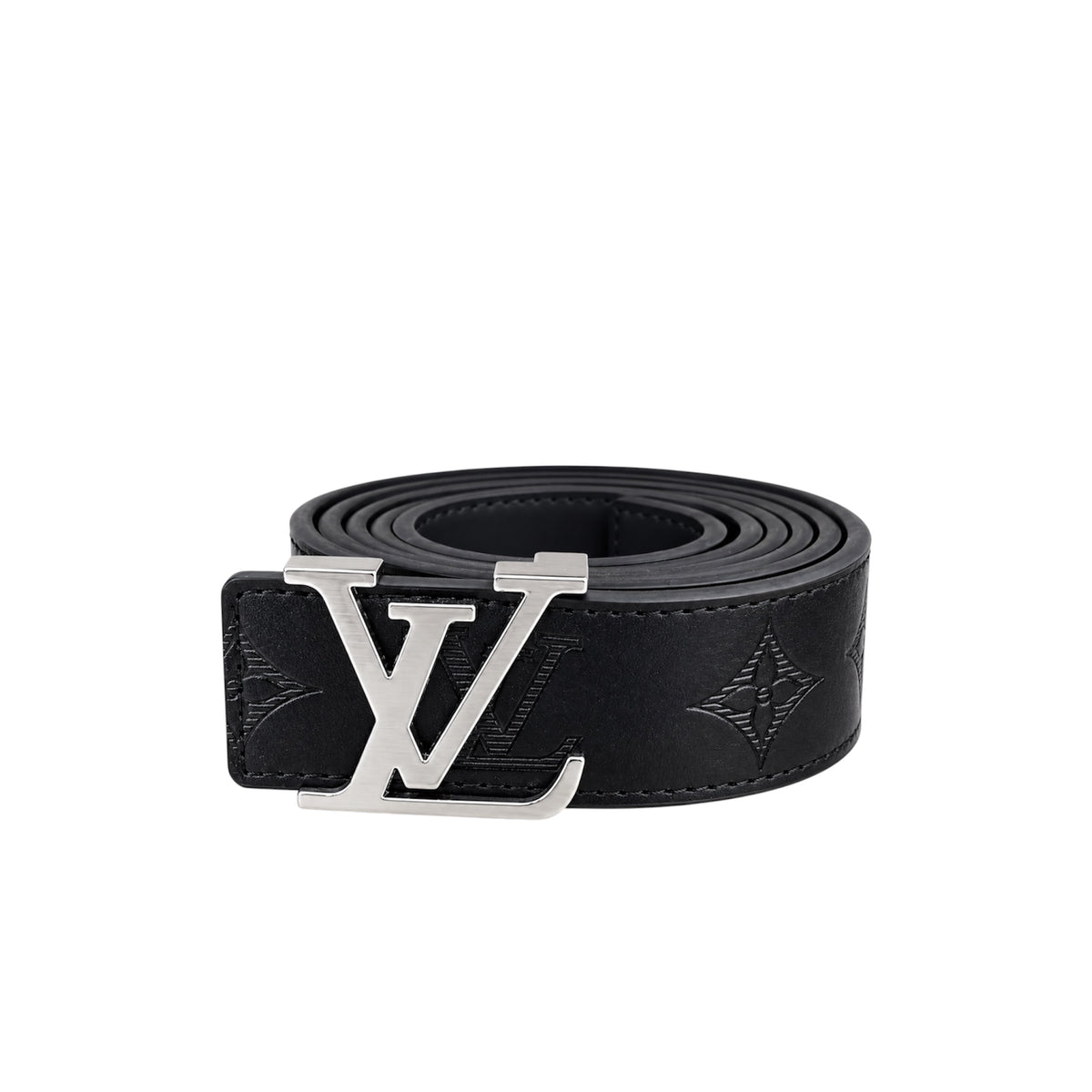 Black LV monogram Belt