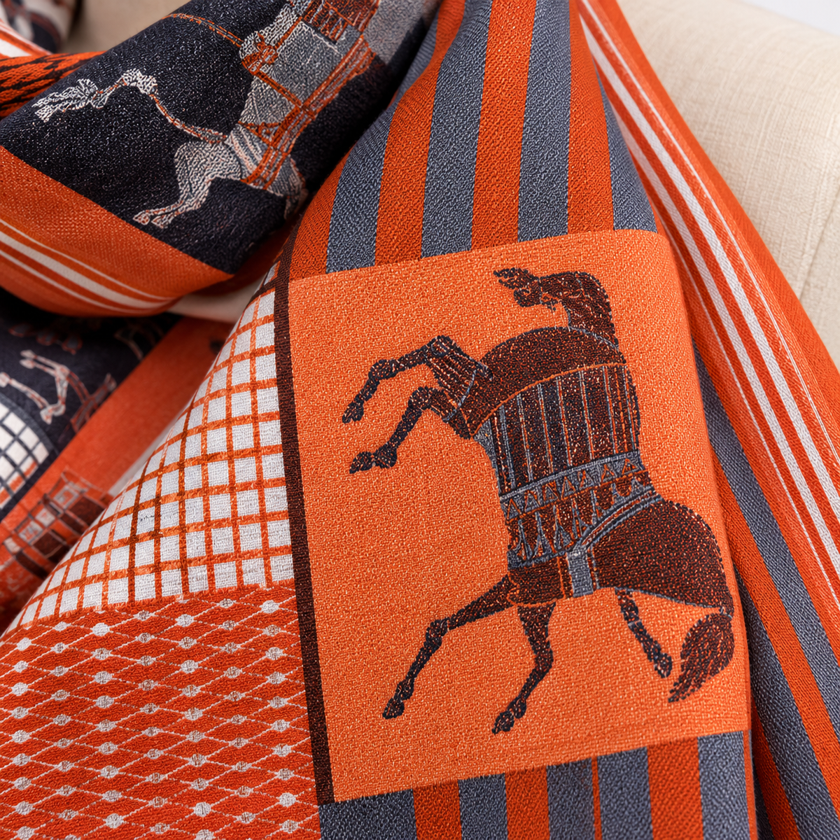 Hermès Cashmere Scarf