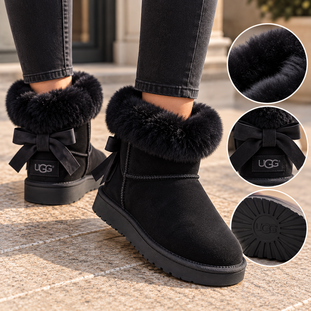 UGG Mini Bailey Bow Boot