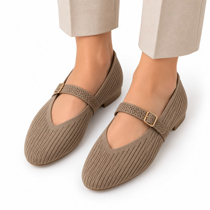 Mary Jane flat shoe