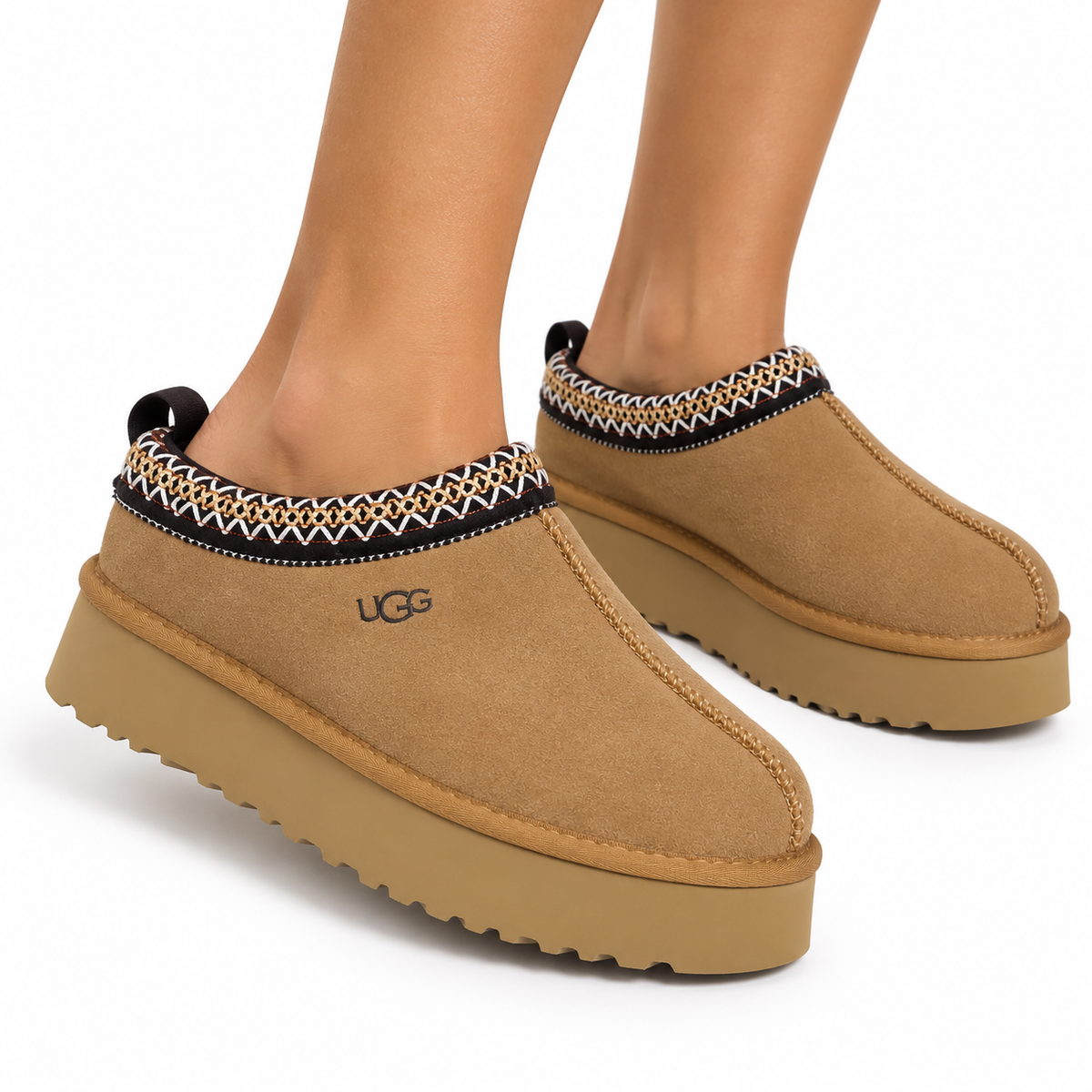 UGG platform slippers